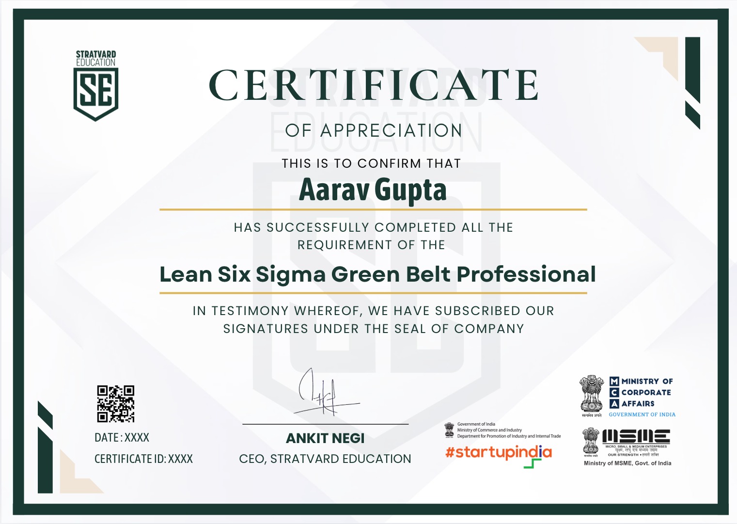 Are Stratvard Certifications Recognised?